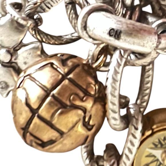 Vintage Travel Theme Charm Bracelet - Picture 6 of 7